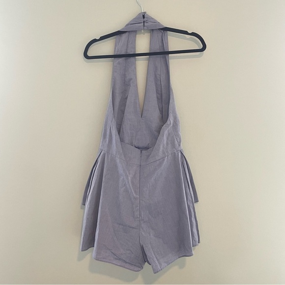 C/Meo Collective Conquer Shirting Romper Blue Small - Picture 8 of 13